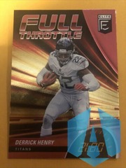 2022 Panini Donruss Elite Derrick Henry Pink Full Throttle #FT4 Titans